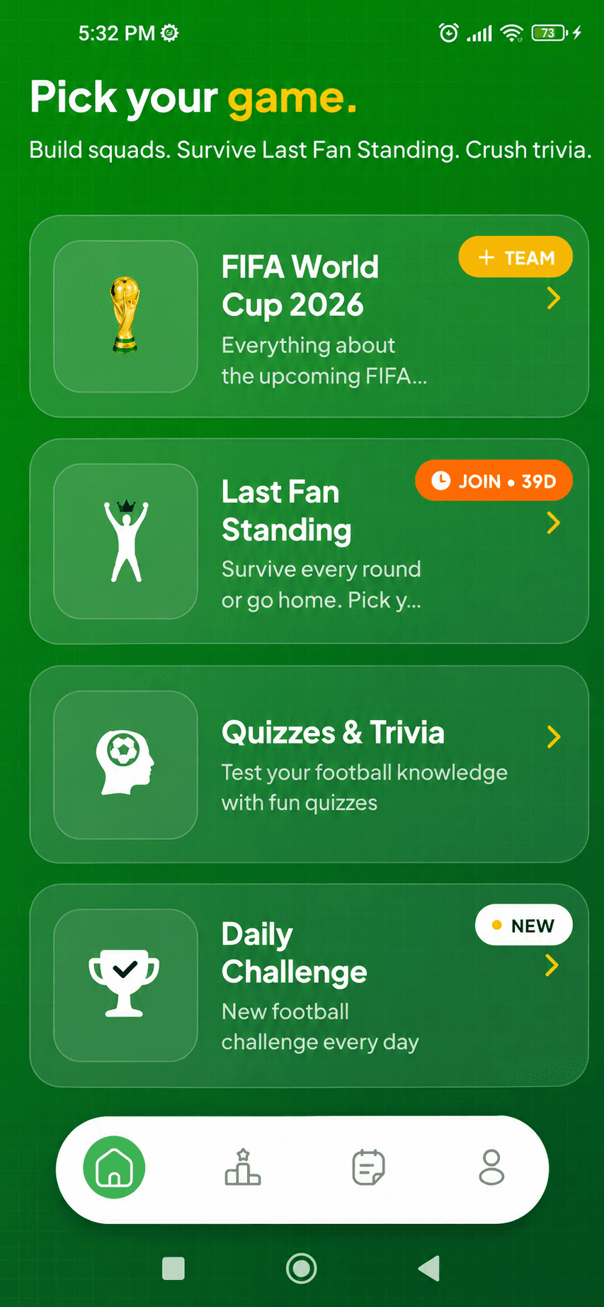 Home — FansBall Knowledge screenshot